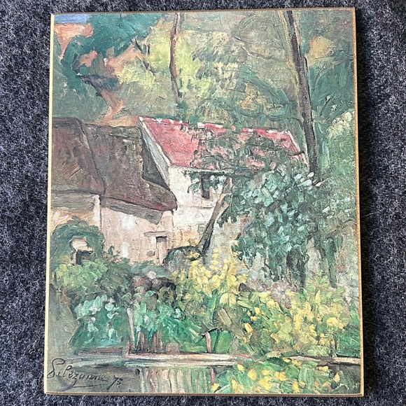 Vintage Print1977 the House ofPere Lacroix oil painting...